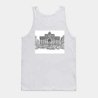 Trevi Fountain Tank Top